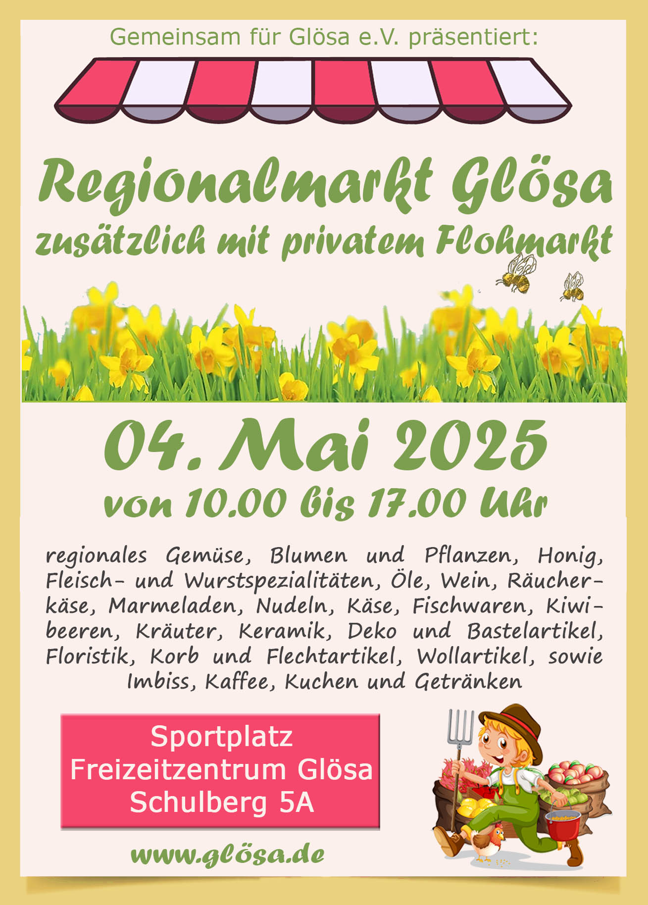 Flyer Vorderseite Mai 2025